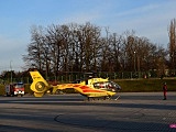 Pożar na Krasickiego w Dzierżoniowie. Jedna osoba ciężko ranna - LPR w akcji!