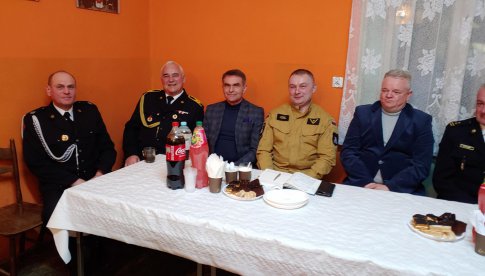 Zebranie sprawozdawcze w Ochotniczej Straży Pożarnej w Olesznej