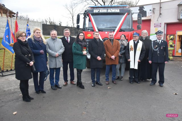 OSP Jaźwina ma nowy wóz strażacki