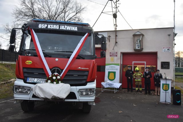 OSP Jaźwina ma nowy wóz strażacki