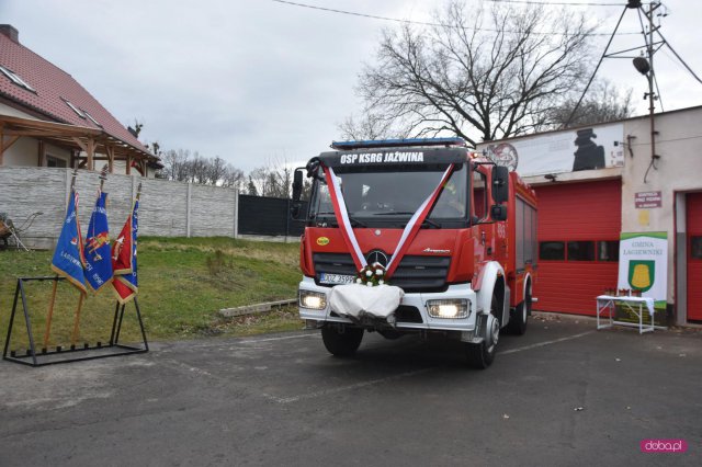 OSP Jaźwina ma nowy wóz strażacki