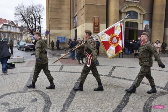 Uroczysta przysięga w Dzierżoniowie w ramach „Ferii z WOT”