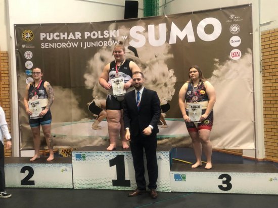 Weronika Smaczyńska zdobywa złoty medal Pucharu Polski w Sumo