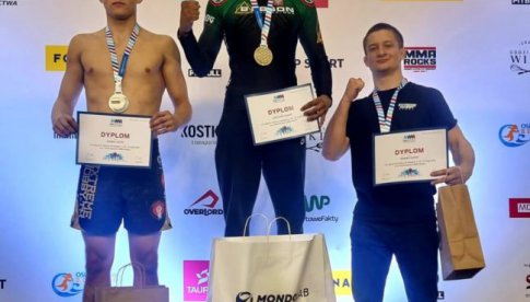 Oskar Stachura mistrzem organizacji MMA Polska