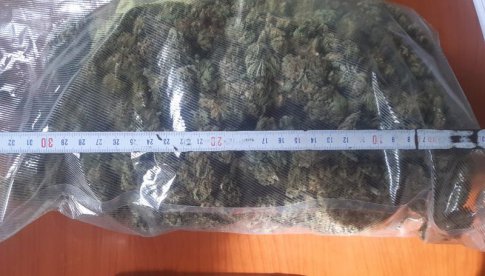 Ponad 1,5 kilograma marihuany zabezpieczyli bielawscy kryminalni