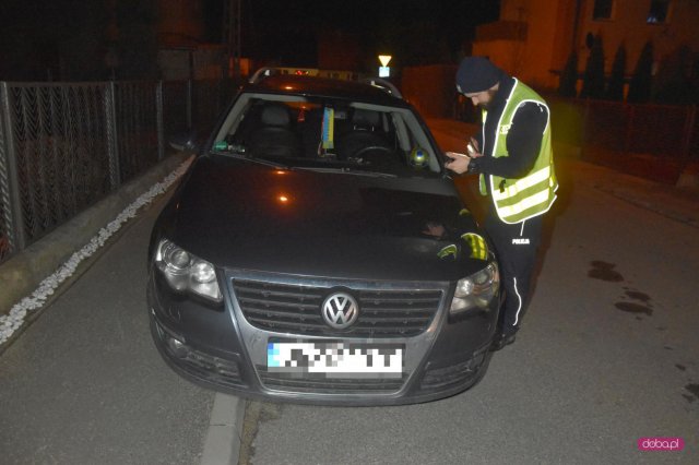 Pijany kierowca volkswagena zatrzymany w Bielawie