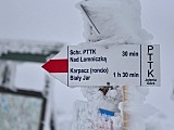 Terytorialsi w Wysokogórskim Obserwatorium Meteorologicznym na Śnieżce
