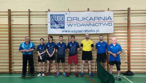 DKTS TOPSPIN Dzierżoniów: 9. kolejka 4. ligi tenisa stołowego DOZTS