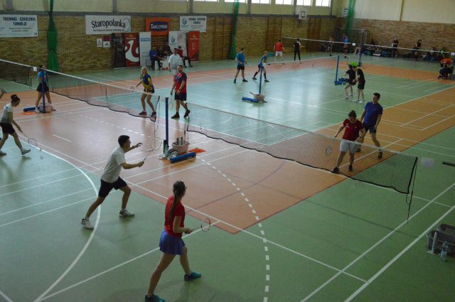 Turniej Badmintona o Puchar Wójta Gminy Jordanów Śląski