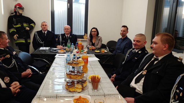 Zebrania sprawozdawcze w Ochotniczej Straży Pożarnej w Łagiewnikach