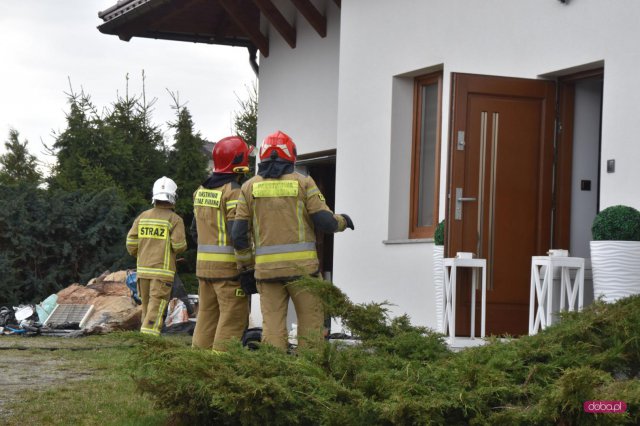 Pożar Pod Lasem w Bielawie