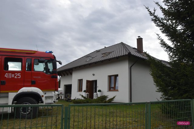 Pożar Pod Lasem w Bielawie