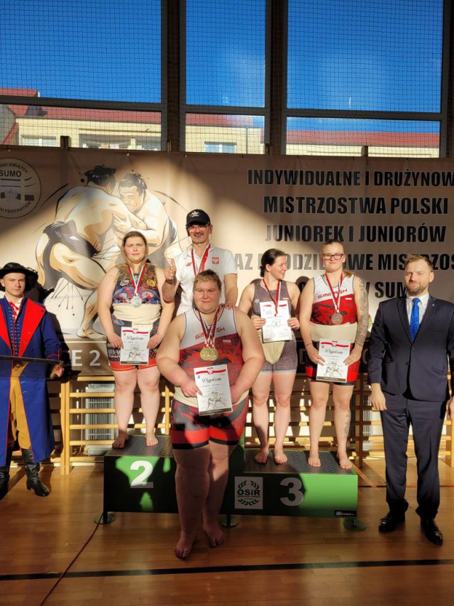 Weronika Smaczyńska multimedalistką Mistrzostw Polski w Sumo