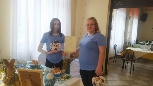 III miejsce uczennic Zespołu Szkół Cechu Rzemiosł Różnych w Bielawie