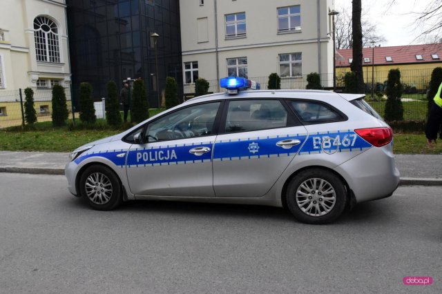 Kolizja na Szkolnej w Dzierżoniowie