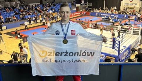 Maksymilian Palej zwycięzcą Pucharu Europy Seniorów w Kickboxingu