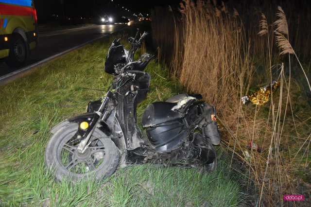 Wypadek na drodze Dzierżoniów - Pieszyce
