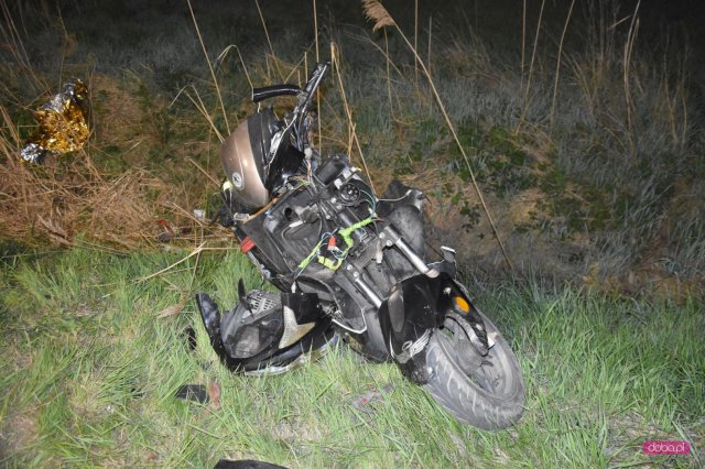 Wypadek na drodze Dzierżoniów - Pieszyce