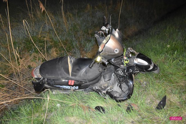 Wypadek na drodze Dzierżoniów - Pieszyce