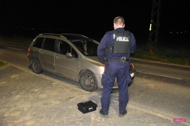 Wypadek na drodze Dzierżoniów - Pieszyce