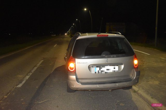 Wypadek na drodze Dzierżoniów - Pieszyce