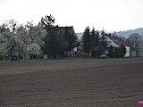 Pożar stodoły w Olesznej