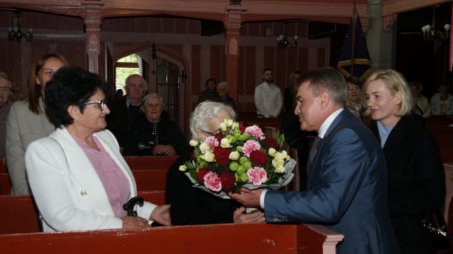 100. urodziny mieszkanki Olesznej
