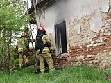 Pożar na Kuźnickiej w Pieszycach