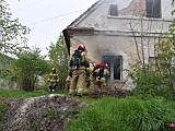 Pożar na Kuźnickiej w Pieszycach