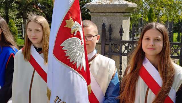 Łagiewniki: uroczystości z okazji Święta Konstytucji 3 Maja