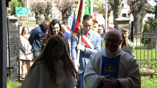 Łagiewniki: uroczystości z okazji Święta Konstytucji 3 Maja