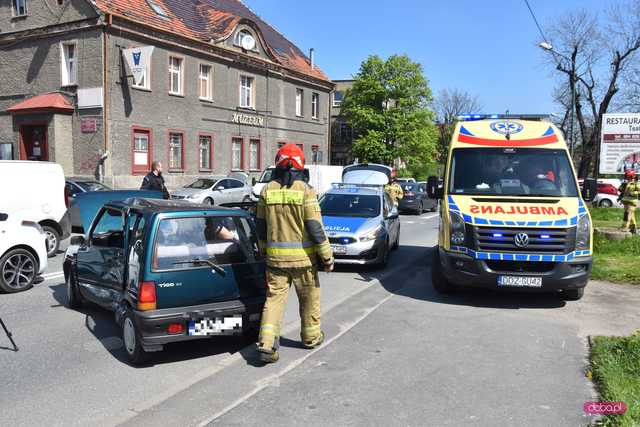 Wypadek na Piastowskiej w Bielawie