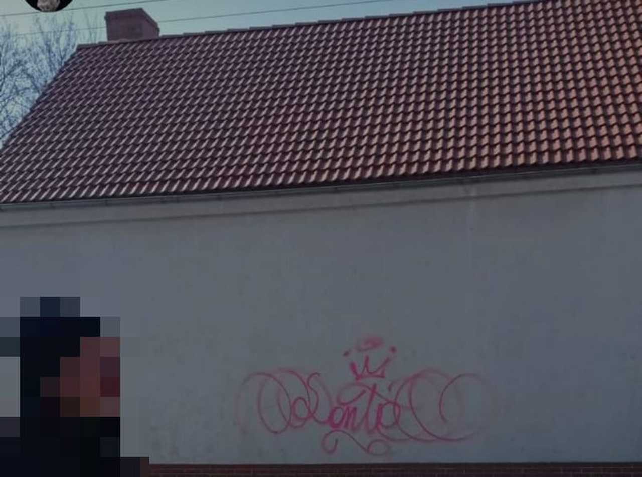 Grafficiarz zatrzymany przez dzierżoniowskich policjantów 