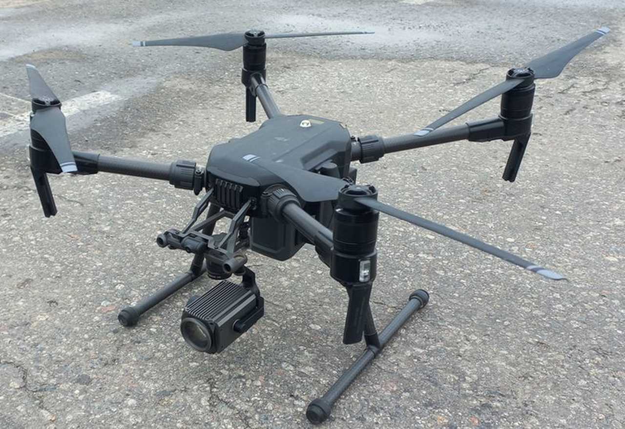 Policyjny dron nad drogami powiatu dzierżoniowskiego