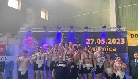 Zawodnicy IRON BULLS Bielawa złotymi medalistami Mistrzostw Polski w Sumo