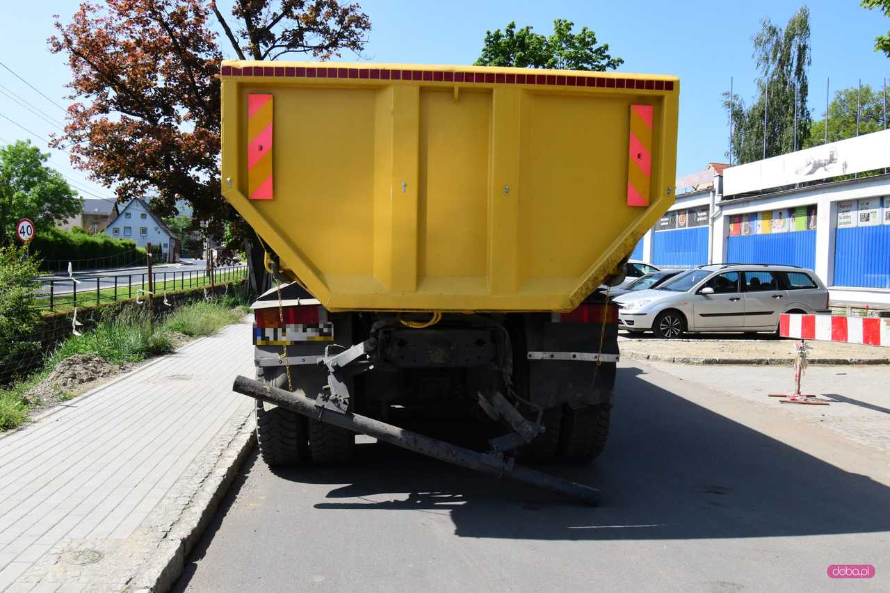 Zdarzenie drogowe w Pieszycach