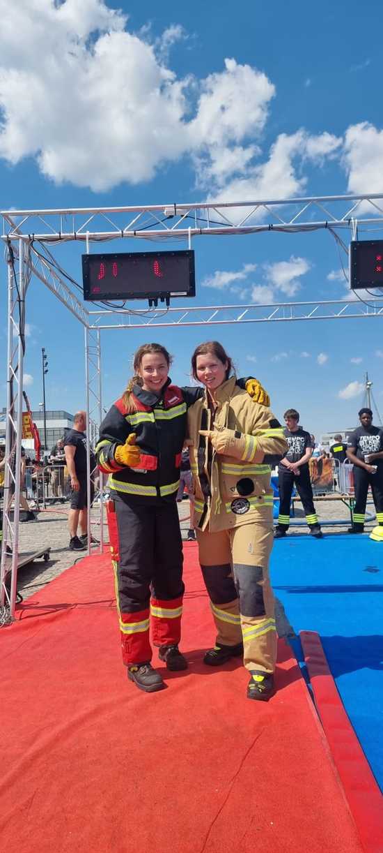 Sukces Beaty Świderskiej na Firefighter Combat Challenge