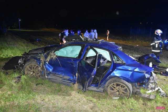 Wypadek młodych osób w Jodłowniku
