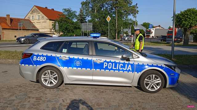 Zderzenie fiata z fordem w Łagiewnikach