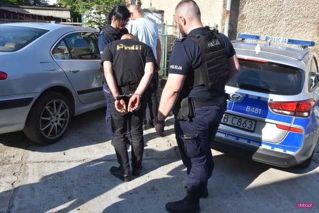 Udany pościg dzierżoniowskiej Policji za sprawcą napadu w Lubinie
