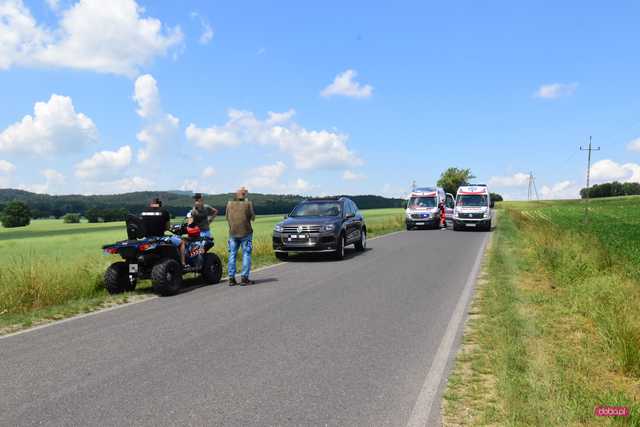 Wypadek na quadzie