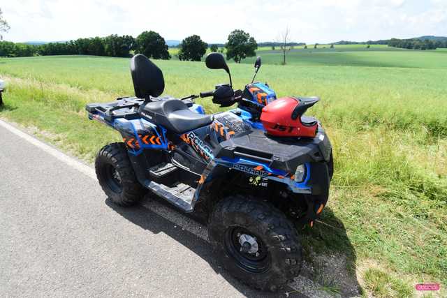 Wypadek na quadzie