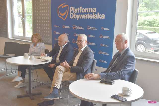 Spotkania z parlamentarzystami Platformy Obywatelskiej w powiecie dzierżoniowskim