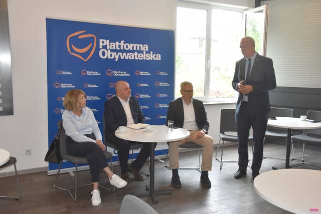 Spotkania z parlamentarzystami Platformy Obywatelskiej w powiecie dzierżoniowskim