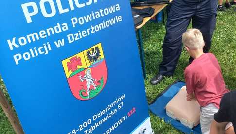 KPP Dzierżoniów: za nami przedsięwzięcie „Powiatowy dzień bezpieczeństwa” na Alei Bajkowych Gwiazd
