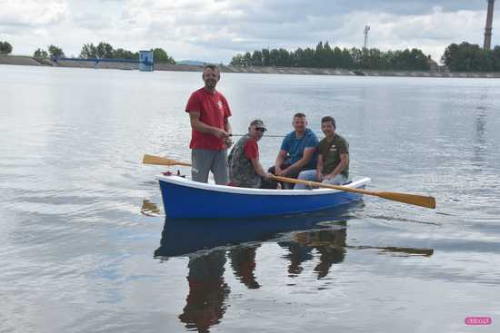 Zawody na belly boatach oraz pontonach w Bielawie