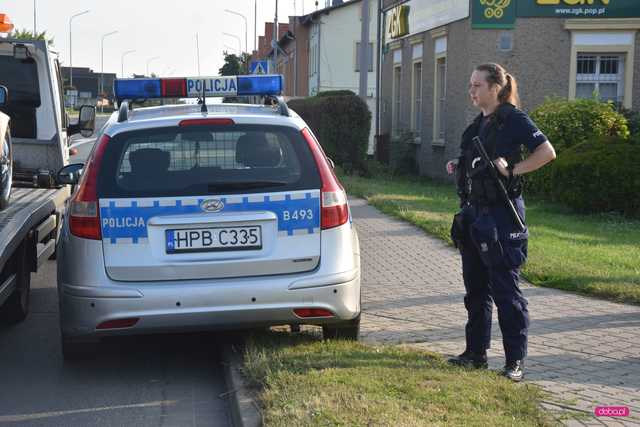 Bmw uderzyło w lampę