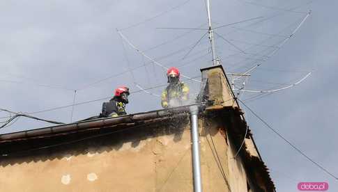 Pożar na Kościelnej w Dzierżoniowie