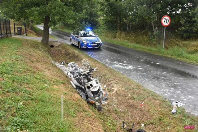 Wypadek w Stoszowie. Interweniowało Lotnicze Pogotowie Ratunkowe!