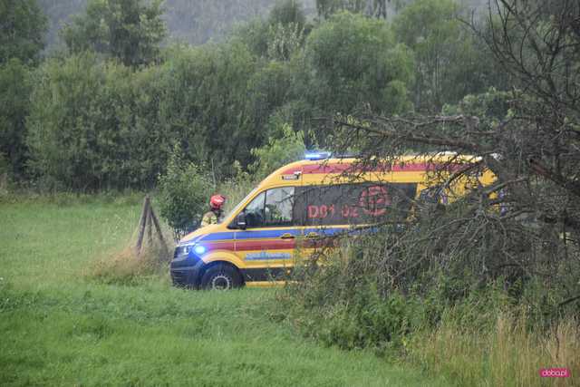 Wypadek w Stoszowie. Interweniowało Lotnicze Pogotowie Ratunkowe!